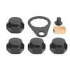 Carbon Fishing Reel Handle Knob Rocker Arm Fishing Accessory Parts