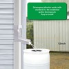 Jiawu Rainwater Collection System, Rain Diverter Kit for 3x4 Downspouts,