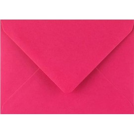Fuchsia Pink 133mm x 184mm (5" x 7") Envelopes x 10