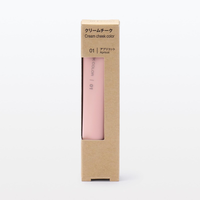 MUJI OAP88A4S Cream Cheek Apricot 0.3 oz (10 g)