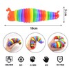 MATSUKUSHI B-002 Fidget Slug Toy B, Stress Relief, 3D Dimensional,
