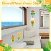 Tellegloww 4 Pcs Large Pineapple Cruise Door Decorations Thicken Car