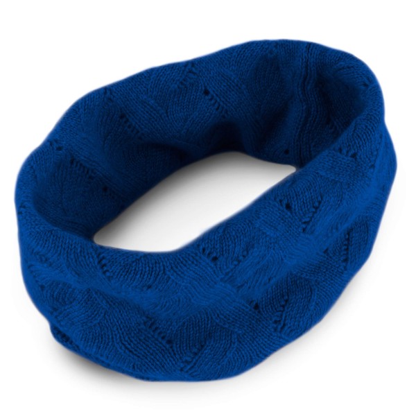 Love Cashmere Women's 100% Cashmere Infinity Scarf Snood - Deep
