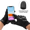 PNGOS Motorcycle Gloves Men Breathable Touch Screen Full Finger Motocross