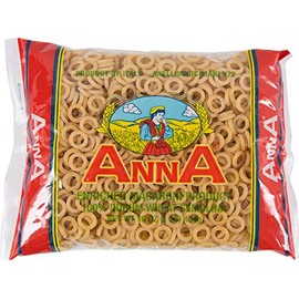 Anna - Italian Anellini Siciliani Pasta #72, (4)- 16 oz. Pkgs.
