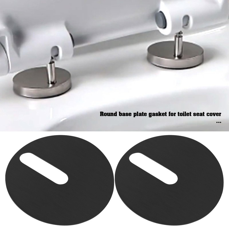 VGOL 8pcs Toilet Hinge Base Plate Washer 40mm Diameter Non-slip