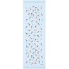 Contex 55179-029 Face Towel, Ugoyomi, Aquatic Goldfish, Light Blue, Approx.