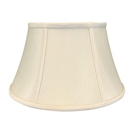 Royal Designs, Inc. Shallow Drum Bell Billiotte Wall Lamp Shade, BS-711-19BG-2, Beige, 13 x 19 x 11.26, Set of 2