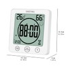 GXSTWU Digital Bathroom Clock Shower Timer with Alarm, Waterproof Clocks