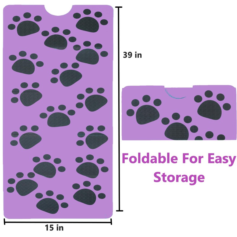 Dog Bath mat for tub, Non Slip Shower pad, Smooth