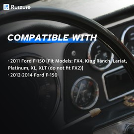 Rear ABS Wheel Speed Sensor Left Right fit for 2011 2012 2013 2014 Ford F-150 F150 Driver Passenger Side, ALS2247 ALS2245, 2pcs