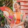 Fisura – Original Folding Fan with Message “you are h*t,