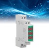 3 Phase AC Voltmeter DIN Rail Mount with LCD Screen