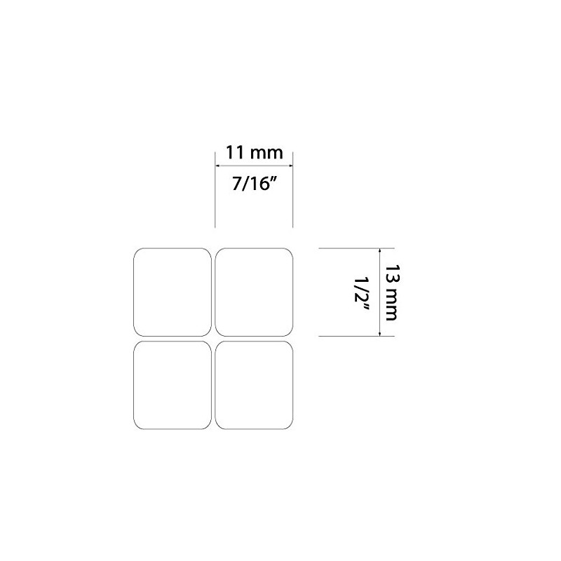 4Keyboard Blank Keyboard Stickers ON White Background