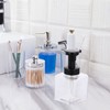 LIFKOME 5pcs Soap Pump Dispenser Bottles for Home Use Refillable