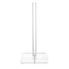 Antimbee Transparent Acrylic Paper Towel Stand Holder, Freestanding Tabletop Roll