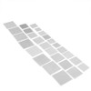 27Pcs/Set For BGA Universal Stencils Reballing Reball Rework Net Heated