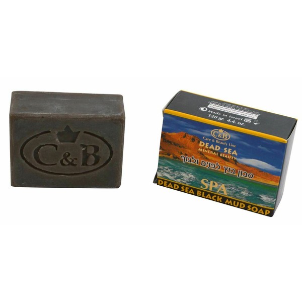 Dead Sea Minerals C&B Face & Body Solid Mud Soap 125gr
