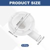 sourcing map 5Pcs Air Conditioner Drain Hose Connector Elbow Fitting