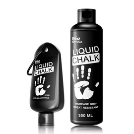 60 ML / 350 ML Pro Grade Liquid Chalk Mess-Free Gym Chalk for Weightlifting, Gymnastics, Rock Climbing, Dancing, Dries in Seconds. - Style: 60ML - 1 Pack
