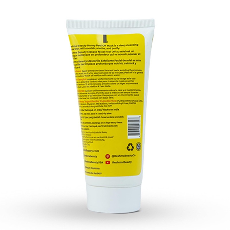 Reshma Beauty Honey Peel Off Mask | Removes Blackheads &