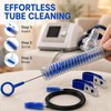 CPAP' Hose Cleaning Kit with 6.5ft Flexible Brush, Soft Mask