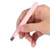 Pinzas de cejas de acero inoxidable Modern Rosa, 2 piezas