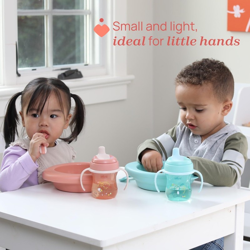Chicco Stainless Steel Cutlery Set, Baby Set, Fork and Spoon