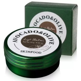 Skin Food (최신 리뉴얼) 스킨푸드 아보카도 앤 올리브 립밤 (Special Renewal) Skinfood Avocado & Olive Lip Balm