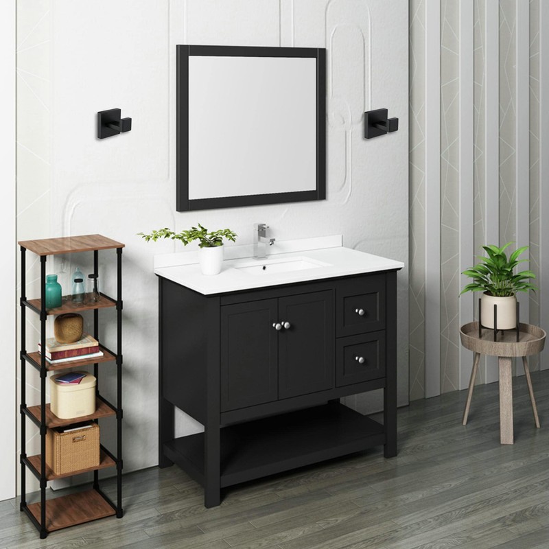 SHUNLI Black Towel Hook, Wall Hook, Clothes Hook, Heavy Duty