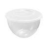 3 Plastic Lidded Pudding Basins 1.3L