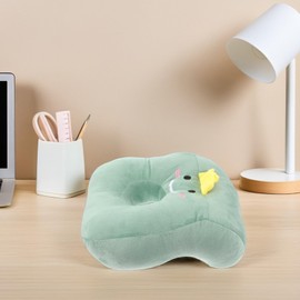 Yardwe Cushion with Hole for Ear, Comfortable Nap Pillow with Ergonomic Design, Perfect for Home and Office
