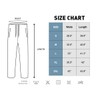 Mens Tear Away Pants Cotton 2 Side Zippers Snaps Post