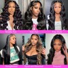 200 Density Body Wave Lace Front Wigs Human Hair Pre