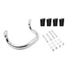 Luggage Rack Grab Rail Chrome + 4x Spacer + Mounting