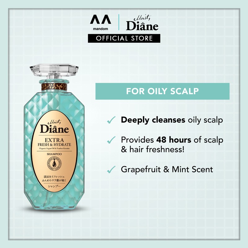 MOIST DIANE Perfect Beauty Extra Fresh & Hydrate Shampoo 450ml