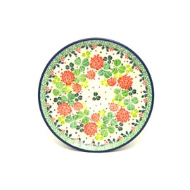Polish Pottery Plate - Bread & Butter (6 1/4") - Lucky Charm