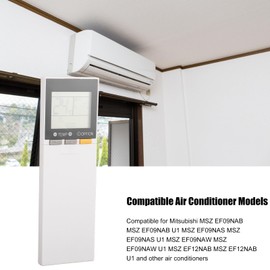 Garsent Replacement Air Conditioner Remote Control for Electric Mr Slim for MSZ EF09NAB MSZ EF09NAB U1 MSZ EF09NAS MSZ EF09NAS U1 MSZ EF09NAW