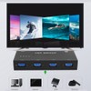 Switcher Video Converter VGA Adapter HD Display Computer Accessories Black