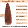 Boho Locs Crochet Hair 24 Inch Goddess locs Crochet Hair