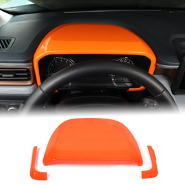 Car Dashboard Meter Frame Cover Trim Compatible with Ford Maverick 2022 2023 Aunginsy Car Center Console Dash Board Trim Frame Dashboard Moulding Protection Cover Decorative ABS Interior Accessories