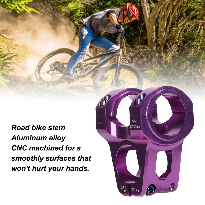 31.8mm Mountain Bike Stem Aluminum Alloy Lightweight DIY Short Handlebar