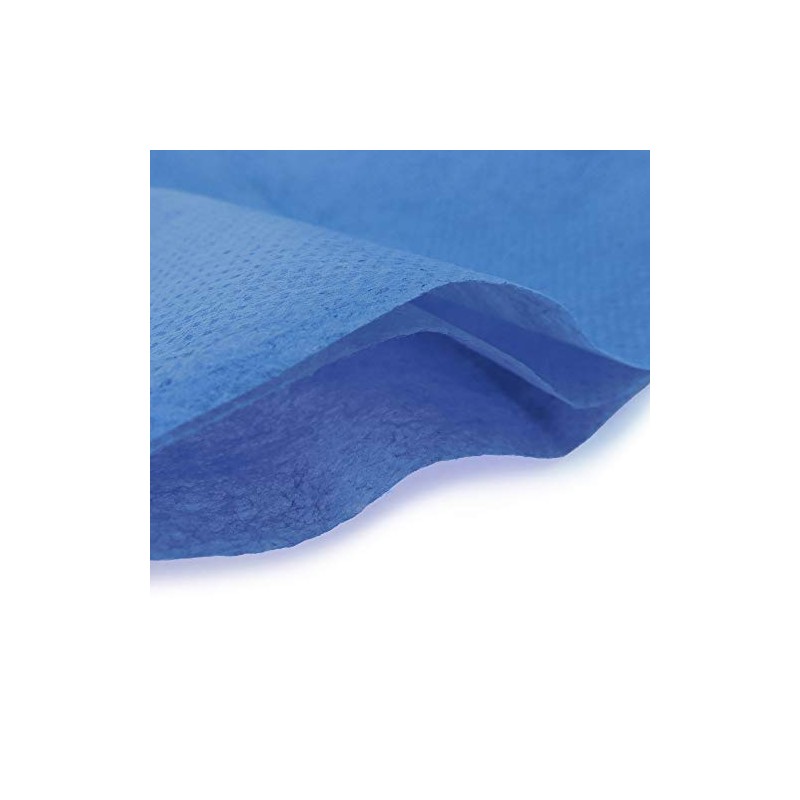 Cubrebocas de 2 capas paquete con 100 piezas (Azul cielo)