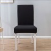 6Pcs Elegant Simple Style Polyester Elastic Chair Cover Furniture Accessories