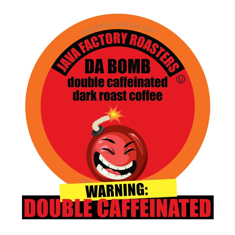 Java Factory Coffee Pods High Caffeine Coffee Compatible with K