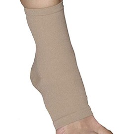 CzSalus Elastic Compression Ankle Support for Sprains, nude