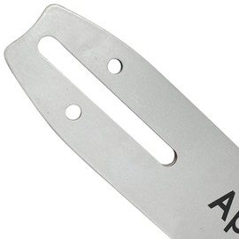 Aporozona 10Inch Chainsaw Guide Bar, (3/8LP 050 40DL) Replacement Accessories. Chainsaw Blade Fits Sun Joe SWJ803E, Fits Worx WG309, Fits RYOBI RY40560, Fits PowerSmart, Fits Scotts, Fits Greenworks