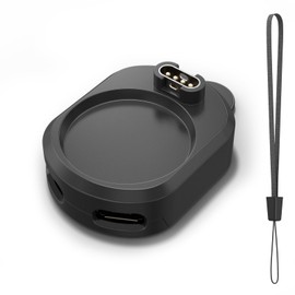 Charger Dock for Garmin Vivoactive 5/4/3,Garmin Fenix 7/7S/7X/6/6S/6X Pro/5/5S/5X Plus, Forerunner 45/245/255/745/945/955/185, Instinct, 2, 2S Solar, Replacement USB USB-C Charging Dock