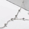 Layered Necklaces for Women Silver Stackable Stack Choker Necklaces Layering