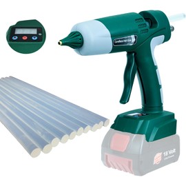 Cordless Hot Melt Glue Gun for Bosch 18-20V Li-ion Battery Repair DIY Tool Set With 10 Glue Sticks Power Tool Glue Gun(not include battery)